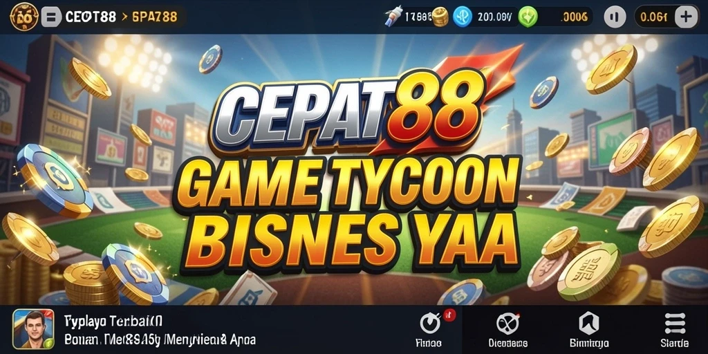 Tampilan gameplay Tycoon yang menarik dan menantang.
