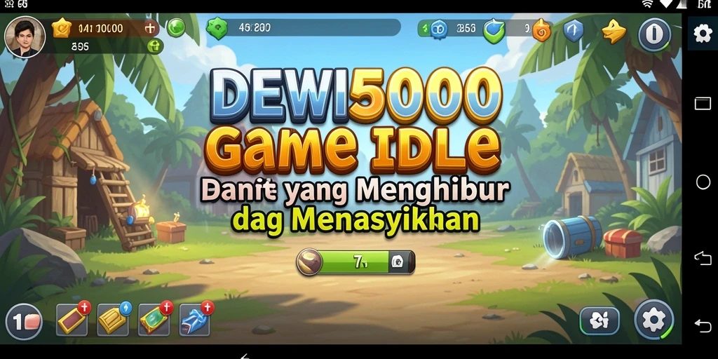 Gameplay menarik dalam DEWI5000 yang menyenangkan dan interaktif.