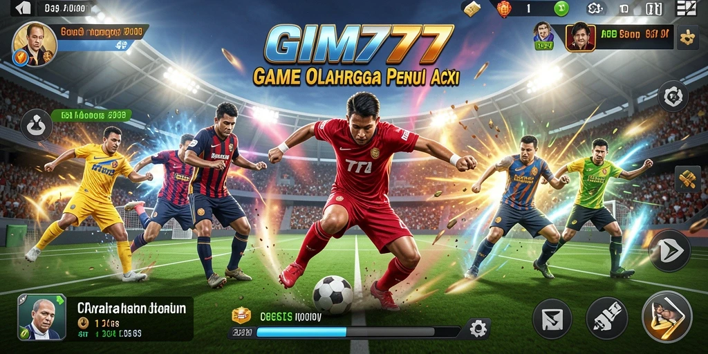Tampilan gameplay GIM777 yang menegangkan dan realistis dalam olahraga.
