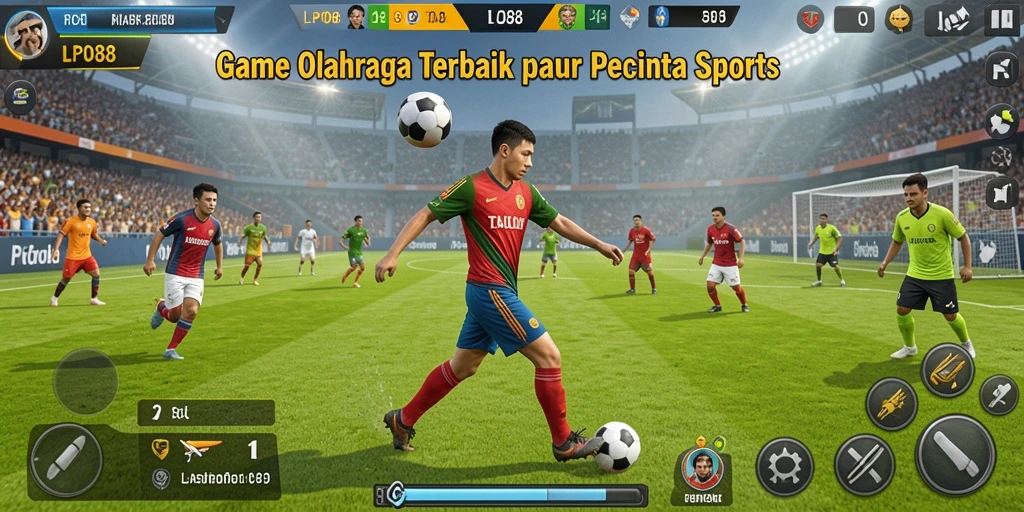 Tampilan gameplay LPO88 yang intens dan menegangkan saat bertanding.