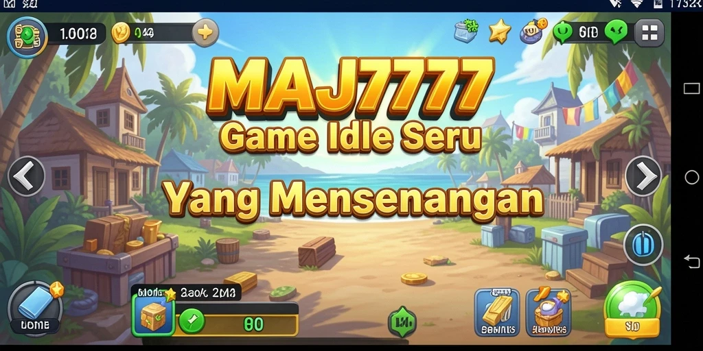 Tampilan gameplay MAJ777 dengan mekanisme Idle yang menarik.