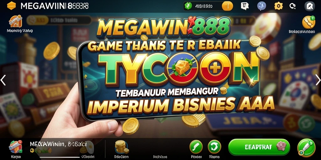 Tampilan gameplay MEGAWIN888 yang menampilkan strategi Tycoon yang seru.