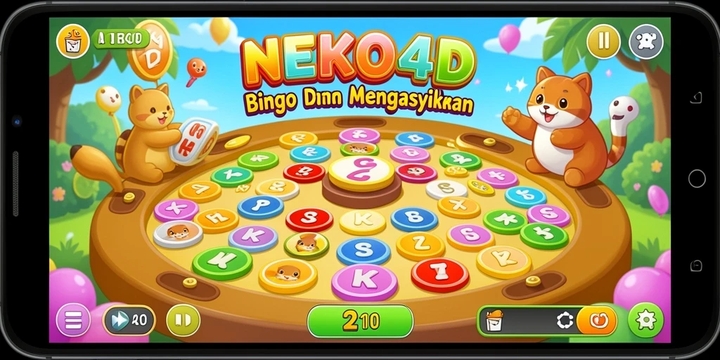 Tampilan screenshot gameplay NEKO4D yang menarik dan seru.