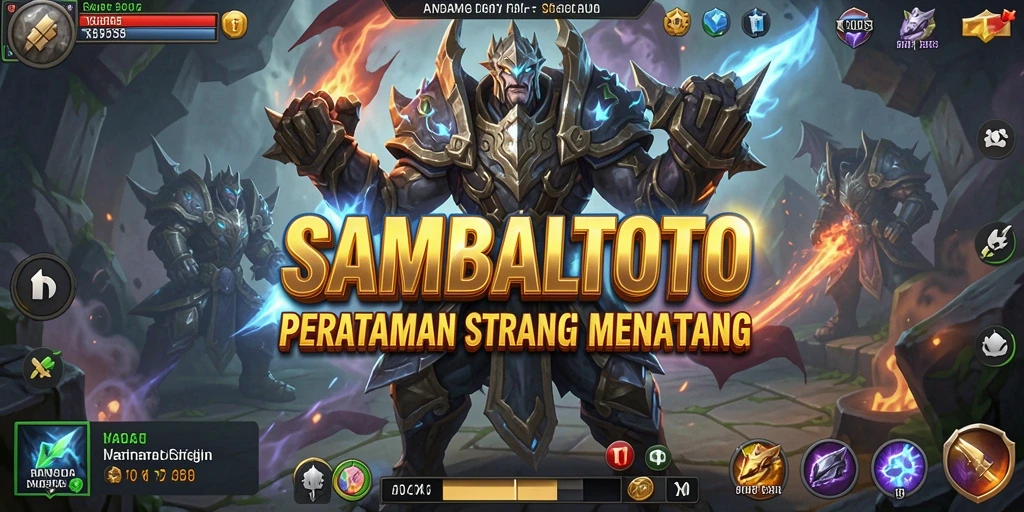 Tangkapan layar dari gameplay menegangkan di SAMBALTOTO.